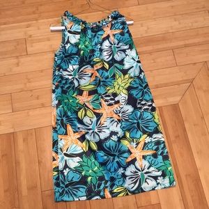Beautiful tropical print dress